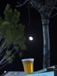 Beer and moon